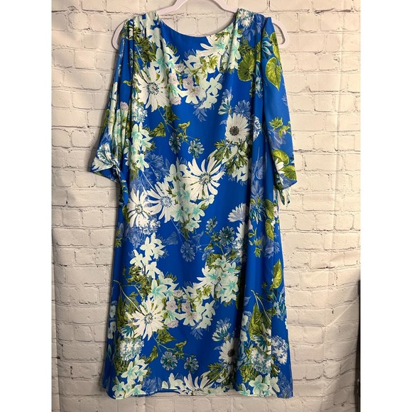 Women's Worthington Floral Pullover Shift Dress. SZ XL. NWT - Picture 2 of 5